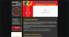 Desktop Screenshot of oficyna-drukarska.pl